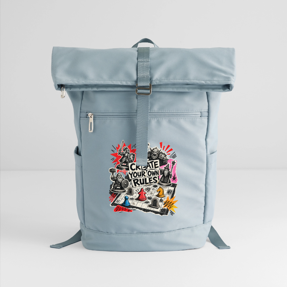 Create Your Own Rules - Laptop-Rucksack - Eisblau