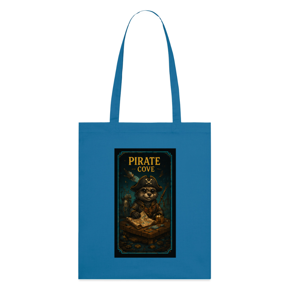 Pirate Cove, Stoffbeutel aus Bio-Baumwolle - Königsblau