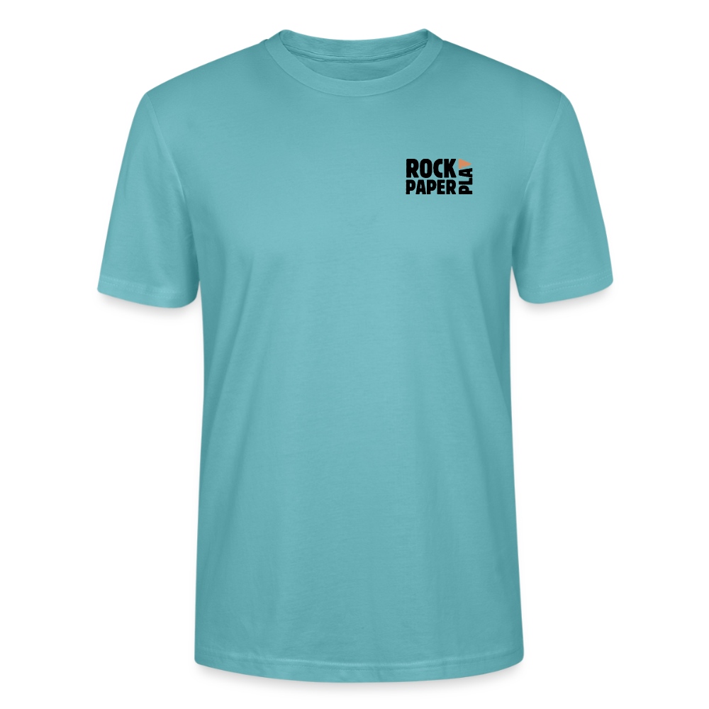 Space Frontier, unisex T-Shirt aus Bio-Baumwolle - Pastelltürkis