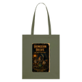 Dungeon Delve, Stoffbeutel aus Bio-Baumwolle - Khaki