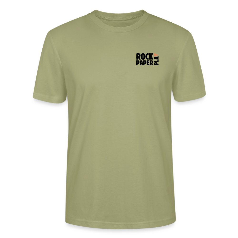 Space Frontier, unisex T-Shirt aus Bio-Baumwolle - Nebelgrün