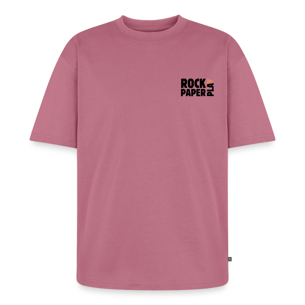 Good Games Only, Oversized unisex T-Shirt aus Bio-Baumwolle - Mauve