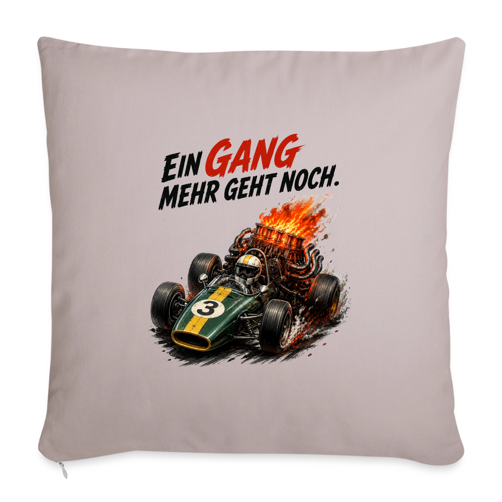 Ein Gang mehr - Sofakissen mit Füllung 44 x 44 cm - helles Taupe