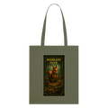 Woodland Realm, Stoffbeutel aus Bio-Baumwolle - Khaki