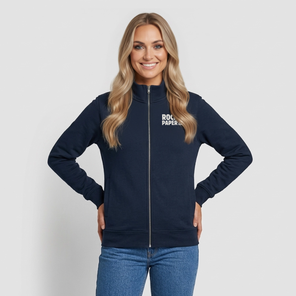 Good Games Only - unisex Sweatshirt-Jacke aus Bio-Baumwollgemisch - Navy