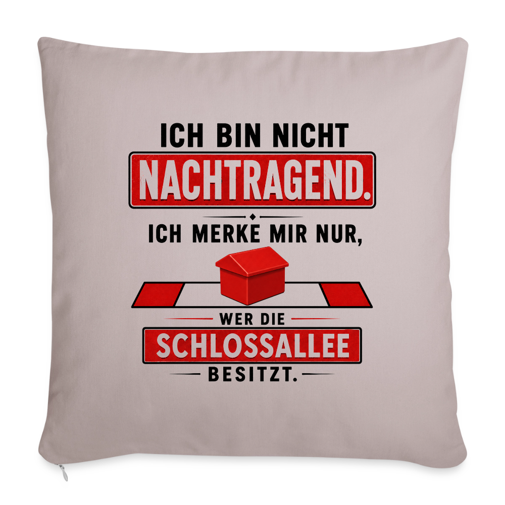 Die Schlossallee gehört mir! - Sofakissen mit Füllung 44 x 44 cm - helles Taupe