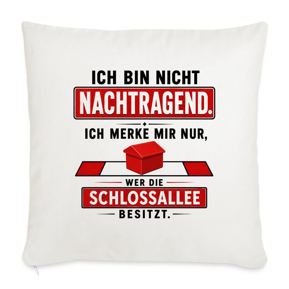 Die Schlossallee gehört mir! - Sofakissen mit Füllung 44 x 44 cm - Naturweiß 