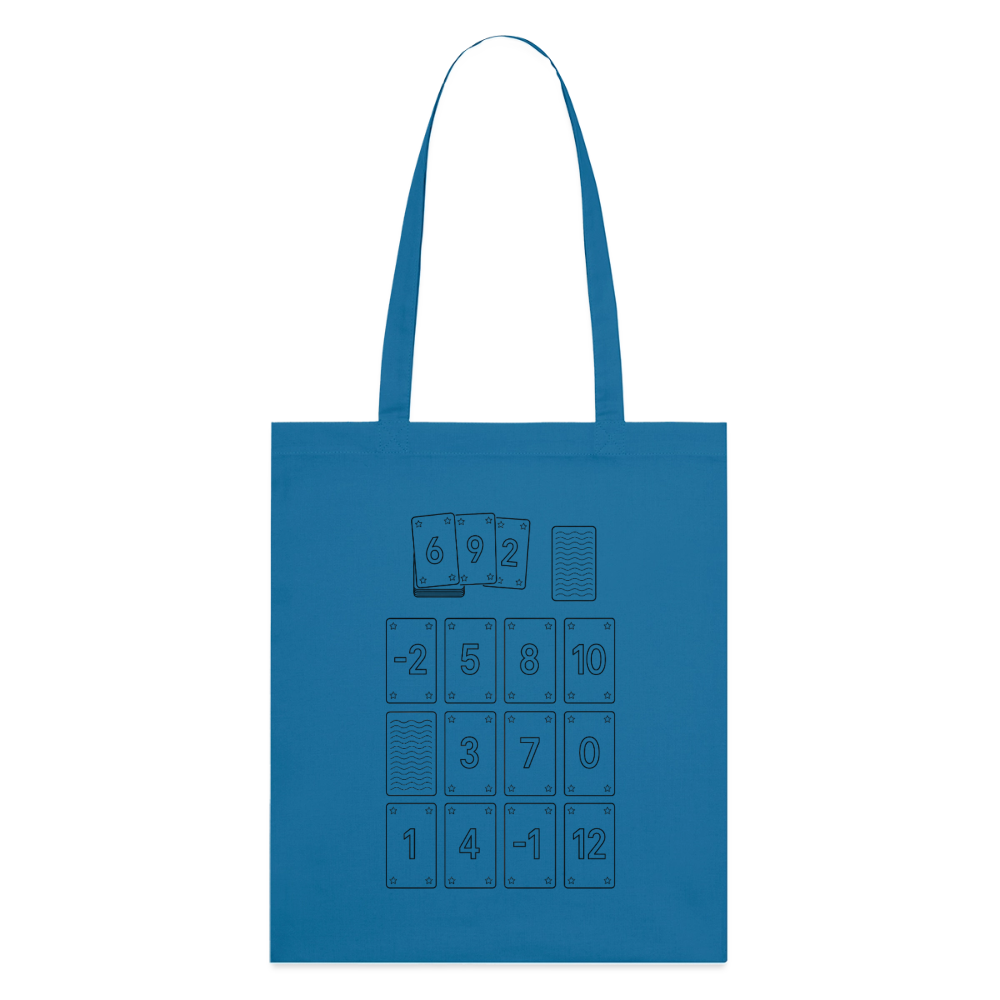 Low Wins, Stoffbeutel aus Bio-Baumwolle - royal blue