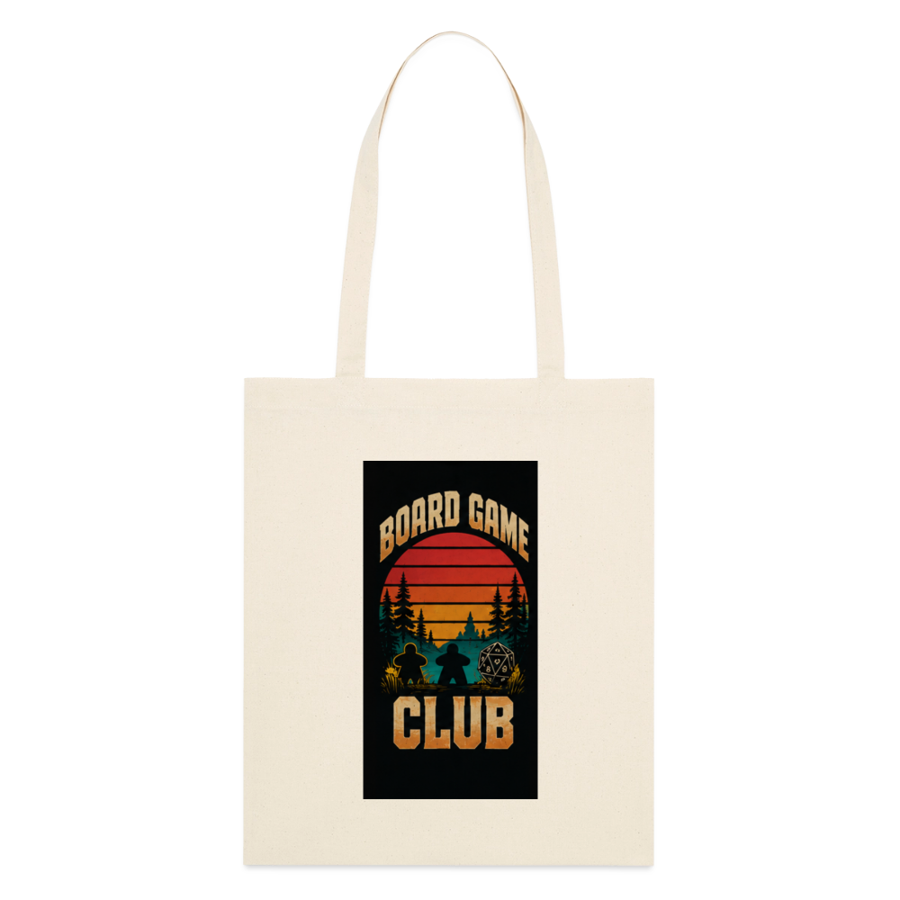 Board Game Club, Stoffbeutel aus Bio-Baumwolle - Natur