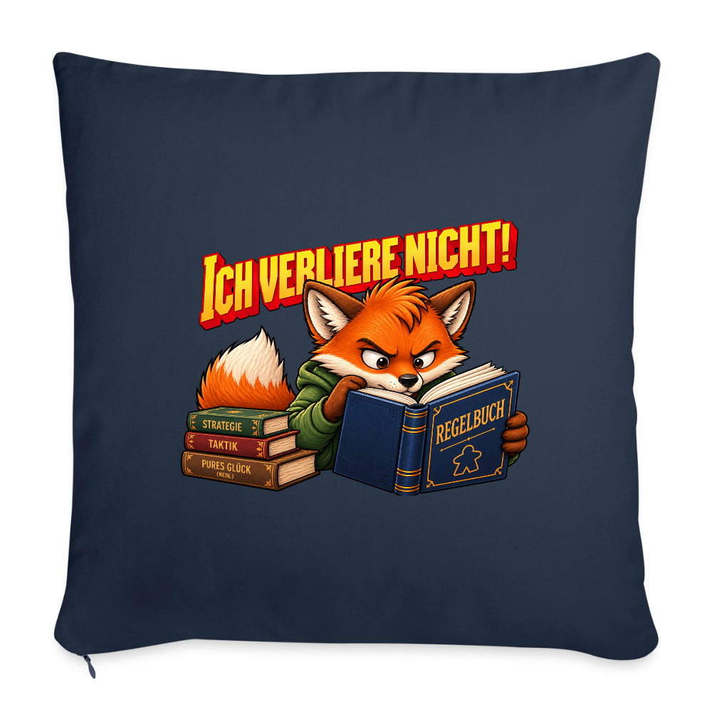 Ich verliere nicht! - Sofakissen mit Füllung 44 x 44 cm - Navy