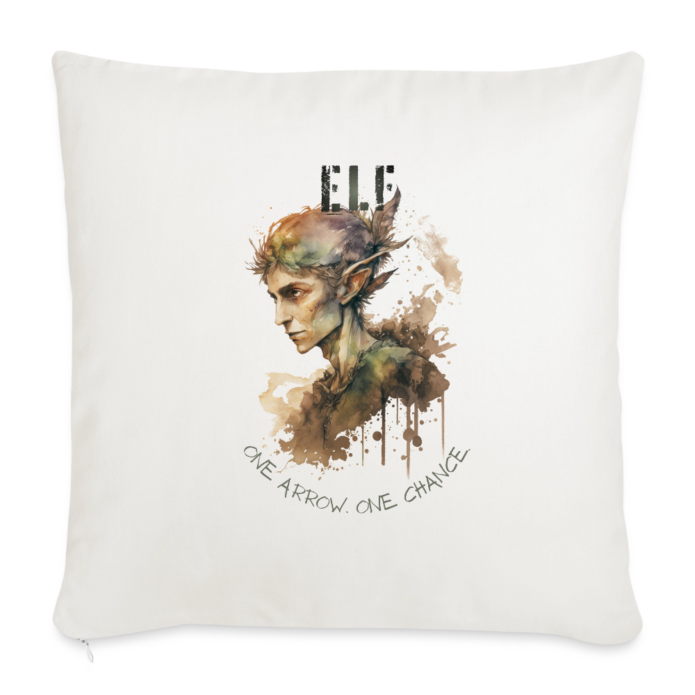 Elf – One Arrow. One Chance. - Sofakissen mit Füllung 44 x 44 cm - Naturweiß 