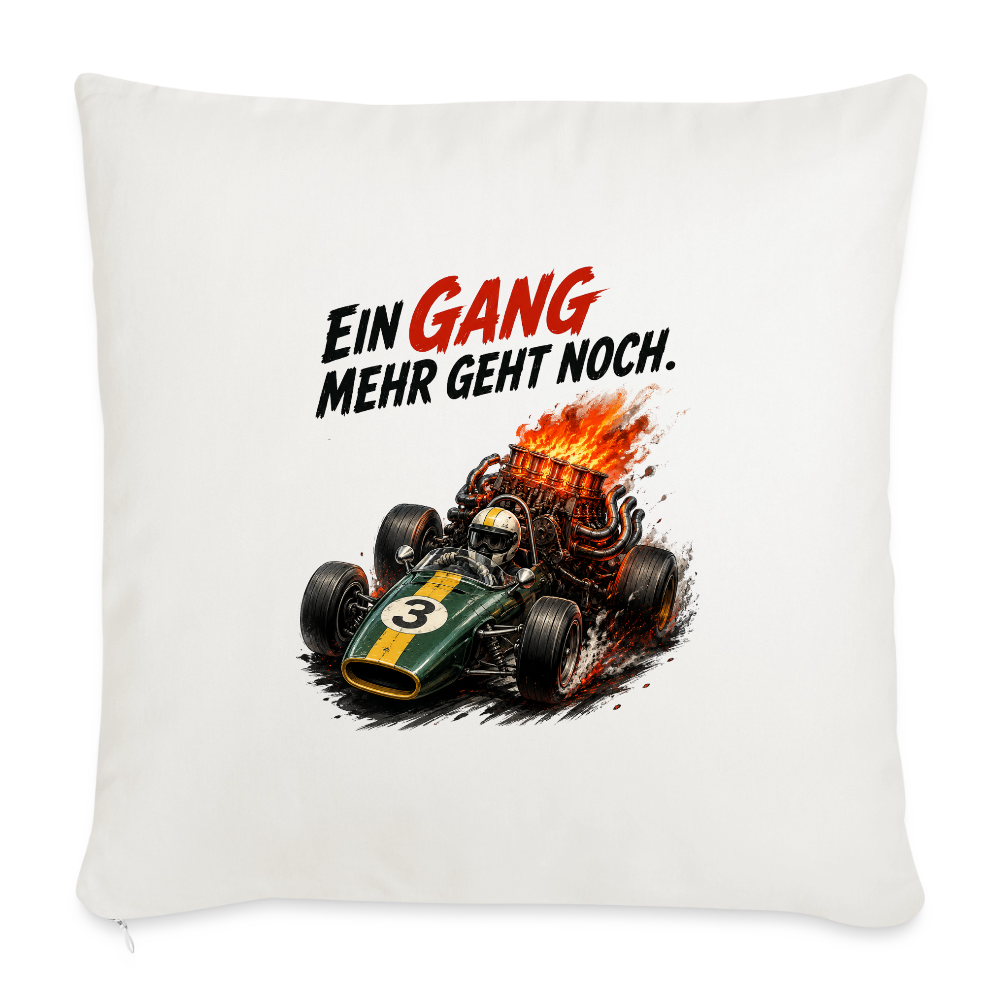 Ein Gang mehr - Sofakissen mit Füllung 44 x 44 cm - Naturweiß 