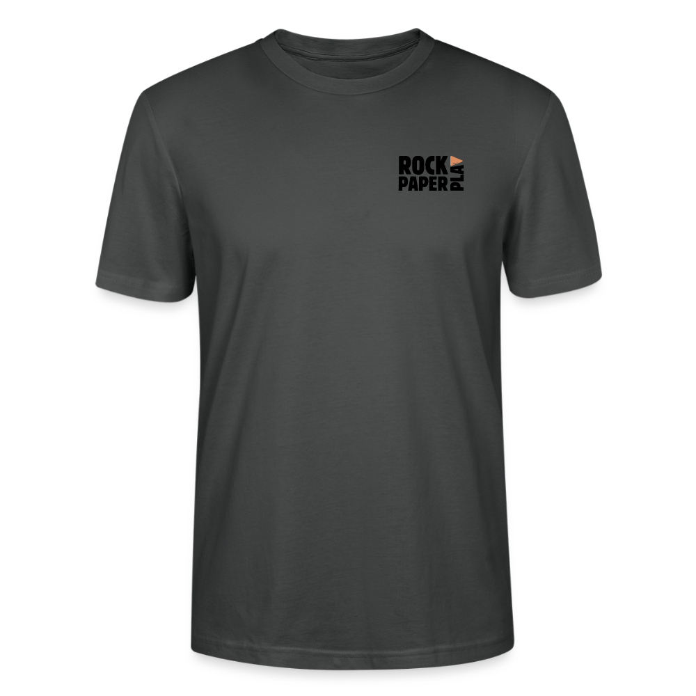 Space Frontier, unisex T-Shirt aus Bio-Baumwolle - Anthrazit