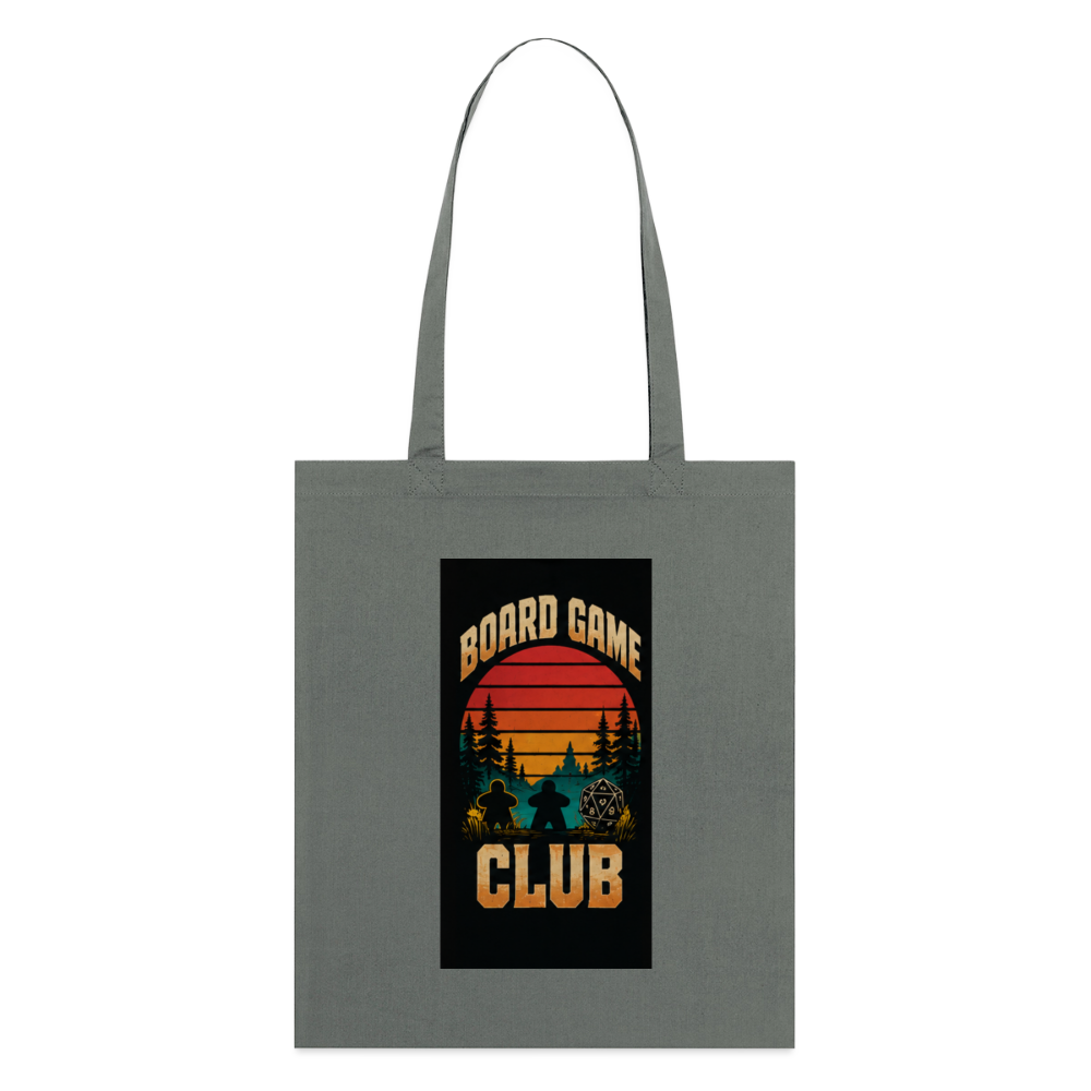 Board Game Club, Stoffbeutel aus Bio-Baumwolle - Anthrazit