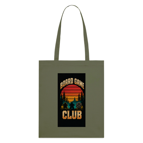 Board Game Club, Stoffbeutel aus Bio-Baumwolle - Khaki
