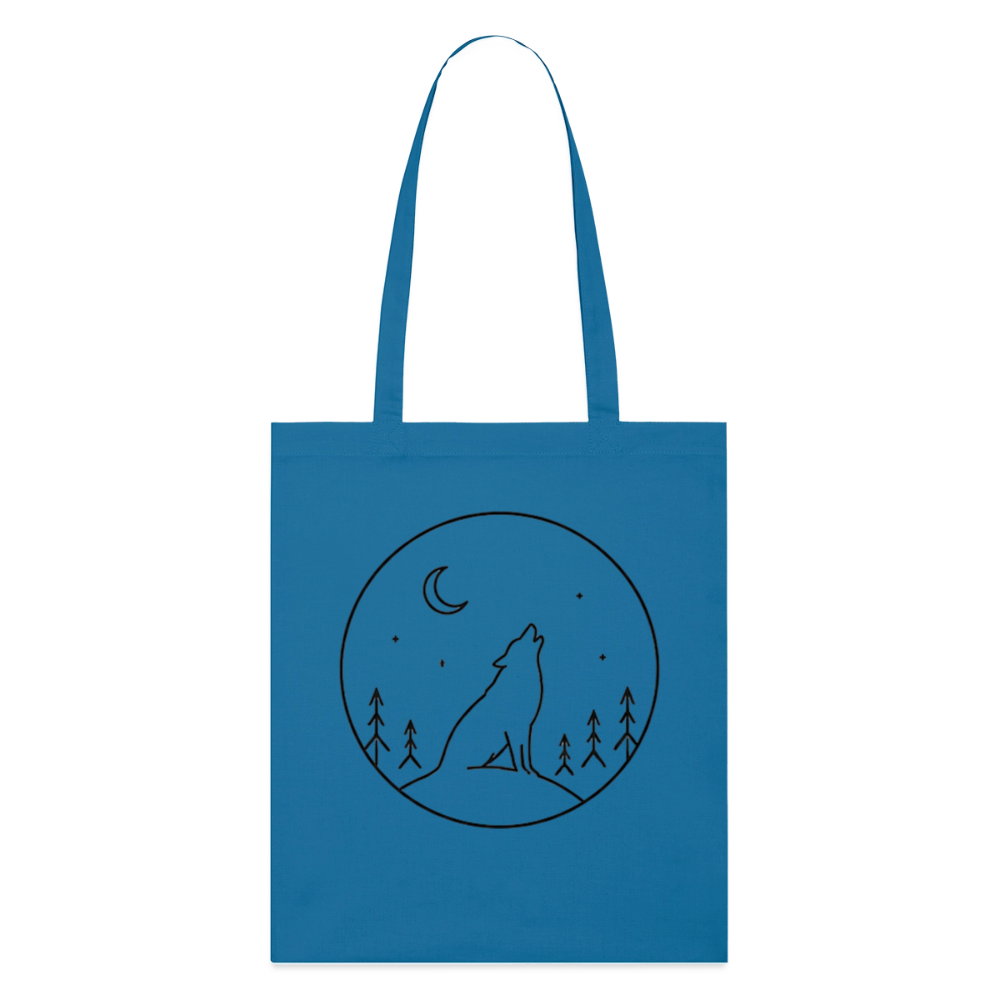 Trust No One, Stoffbeutel aus Bio-Baumwolle - royal blue