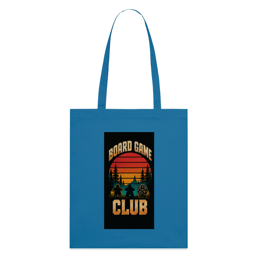 Board Game Club, Stoffbeutel aus Bio-Baumwolle - Königsblau