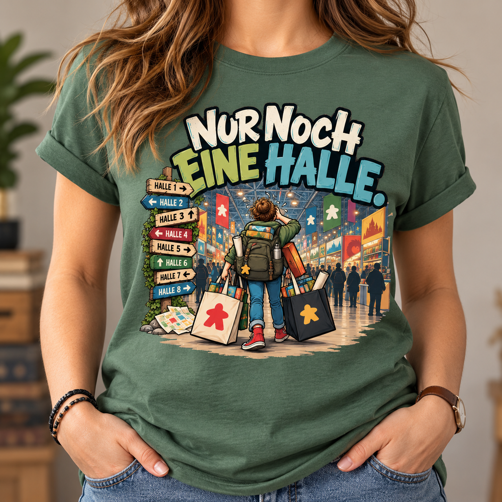 Nur noch eine Halle - Heavy Cotton T-Shirt