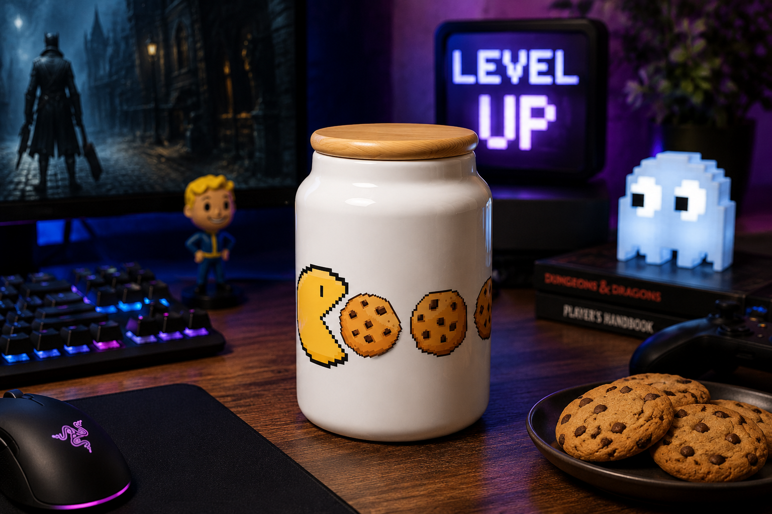 Pixel Cookies | Retro Gaming -  Keksdose