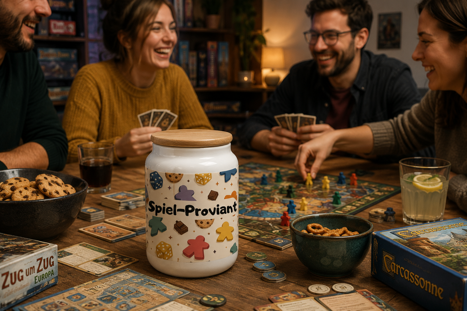 Spiel-Proviant -  Keksdose