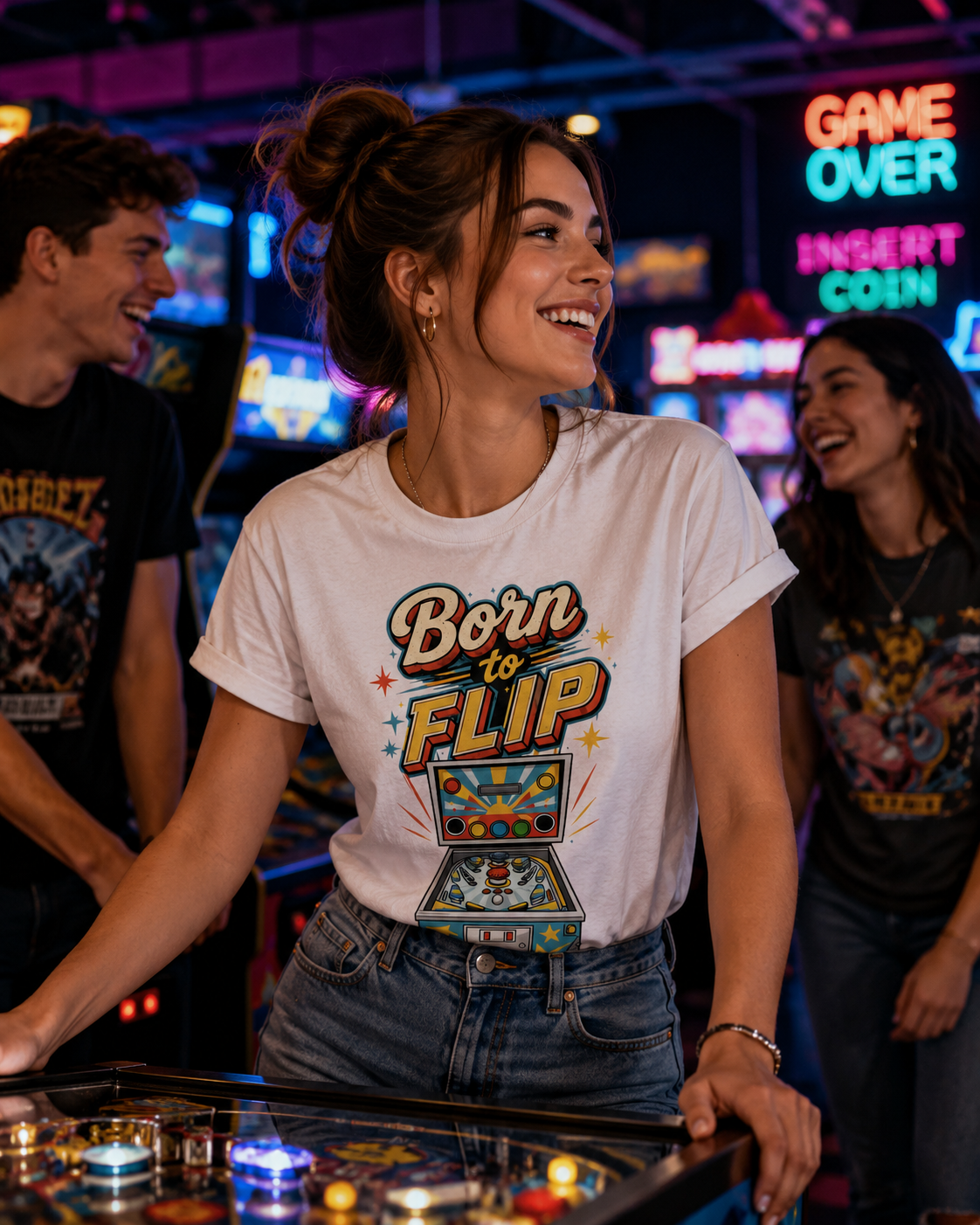 Born to Flip - Heavy Cotton T-Shirt