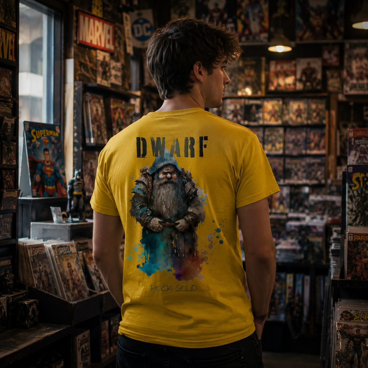 Dwarf – Rock Solid - Heavy Cotton T-Shirt