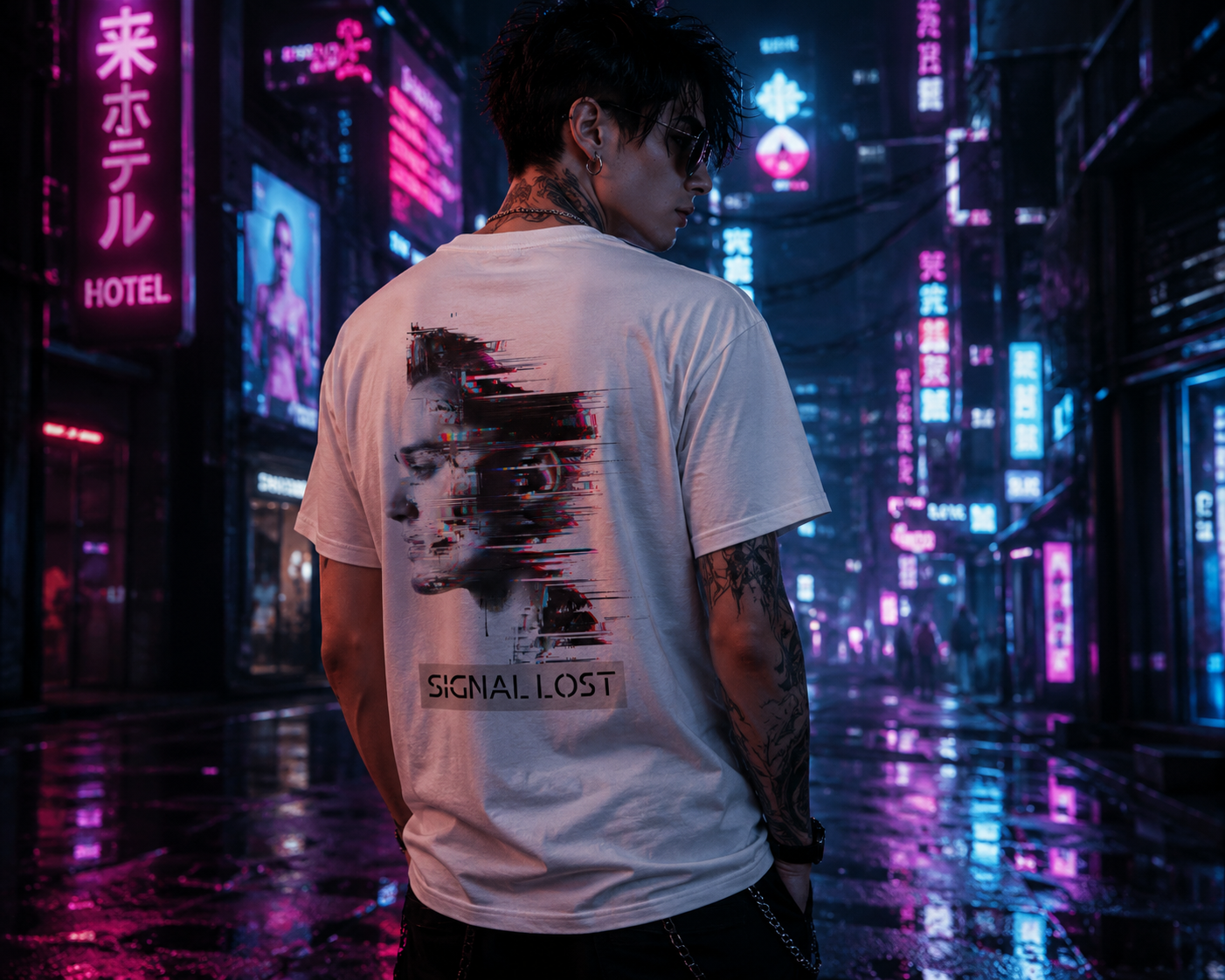 Signal Lost - Heavy Cotton T-Shirt