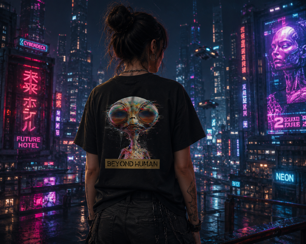 Beyond Human - Heavy Cotton T-Shirt