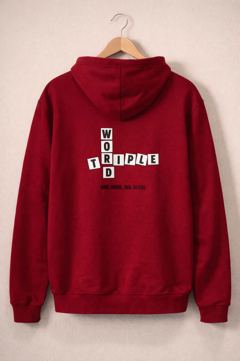 Every Letter Counts, unisex Kapuzenpullover aus Bio-Baumwollgemisch