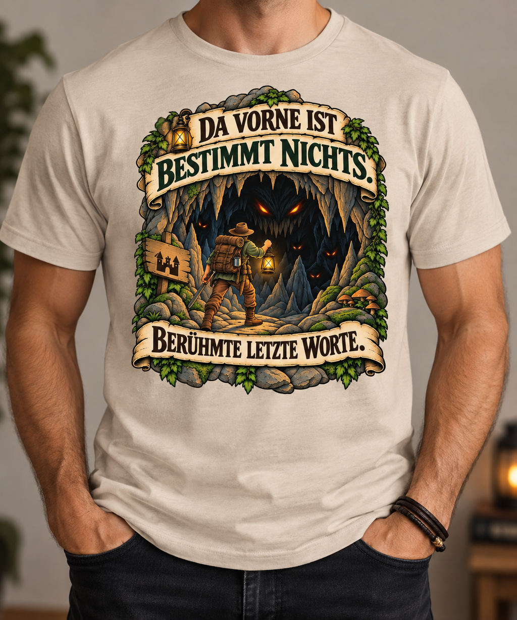 Da vorne ist bestimmt nichts - Heavy Cotton T-Shirt