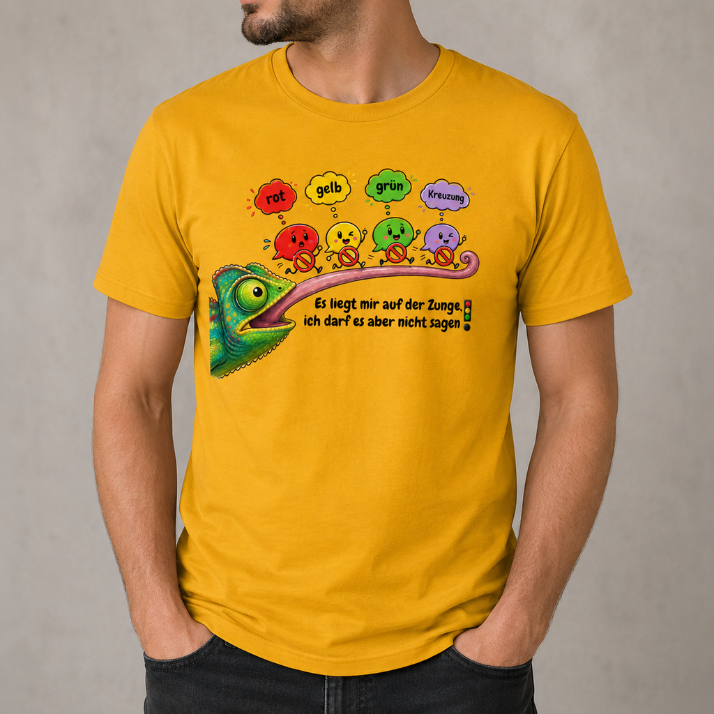 Wort-Chamäleon – Meister der Umschreibung - Heavy Cotton T-Shirt