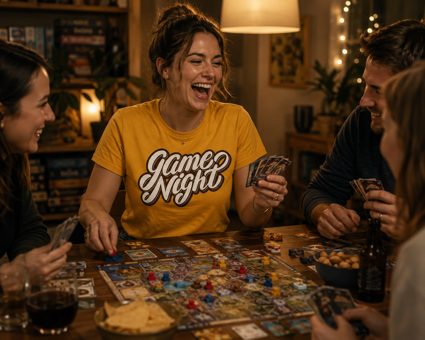 Game Night - Heavy Cotton T-Shirt
