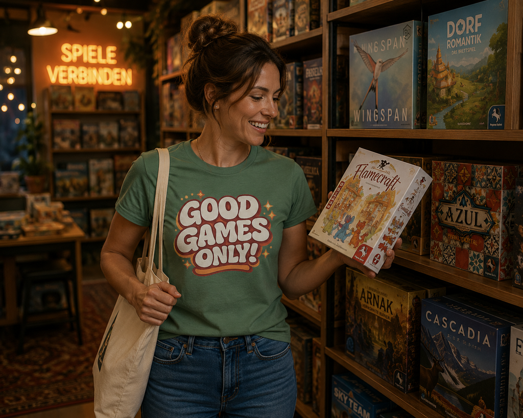 Good Games Only! - Heavy Cotton T-Shirt