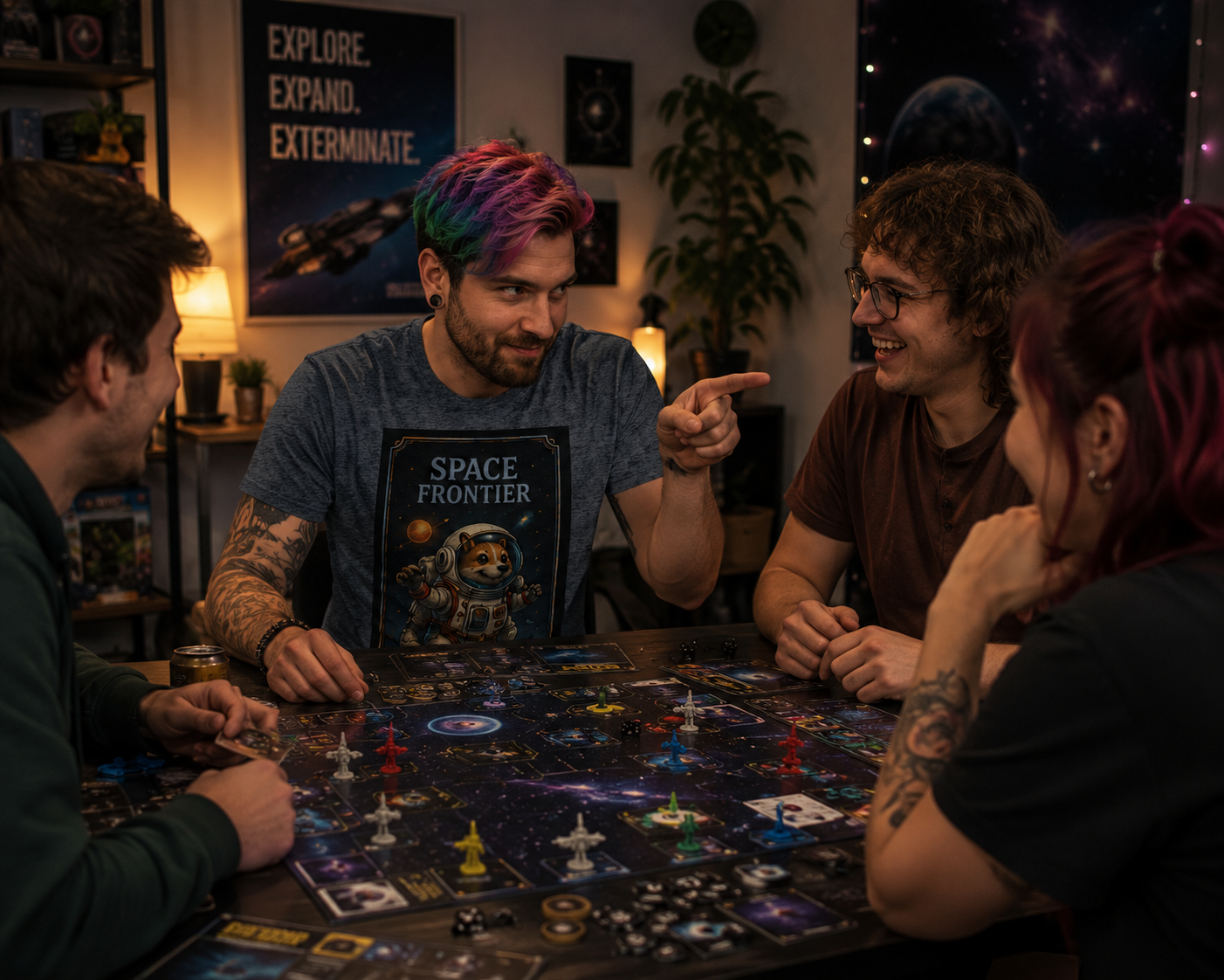 Space Frontier - Heavy Cotton T-Shirt