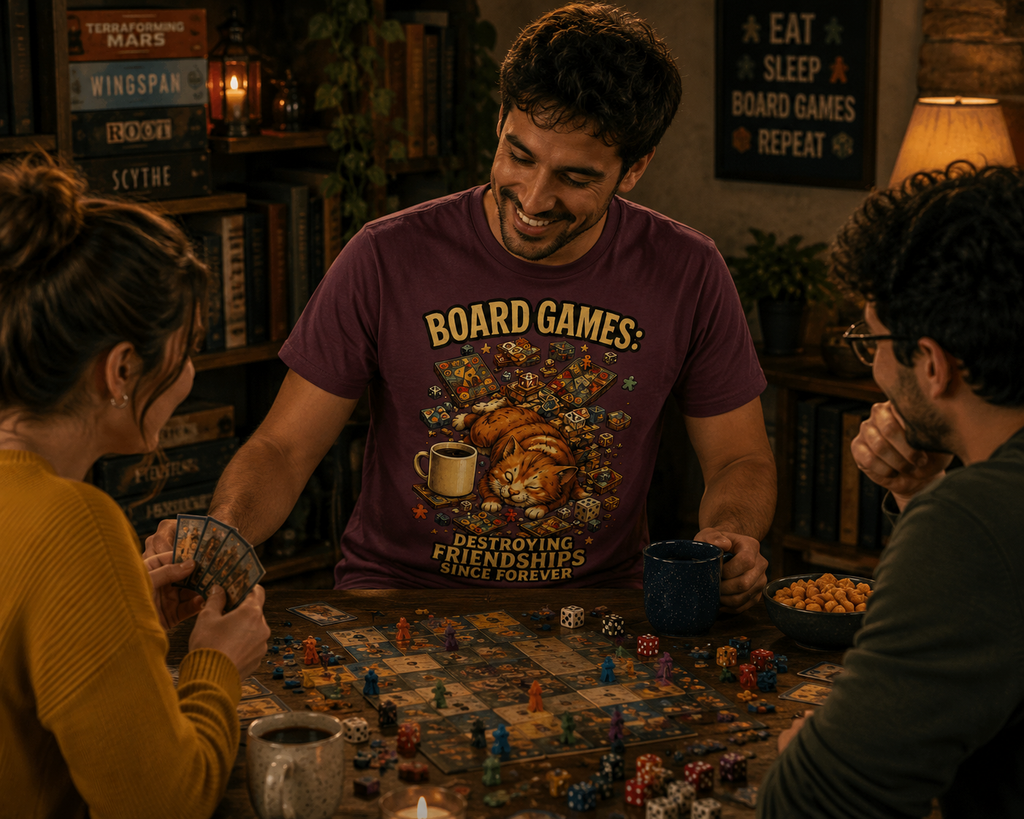 Board Games - Heavy Cotton T-Shirt