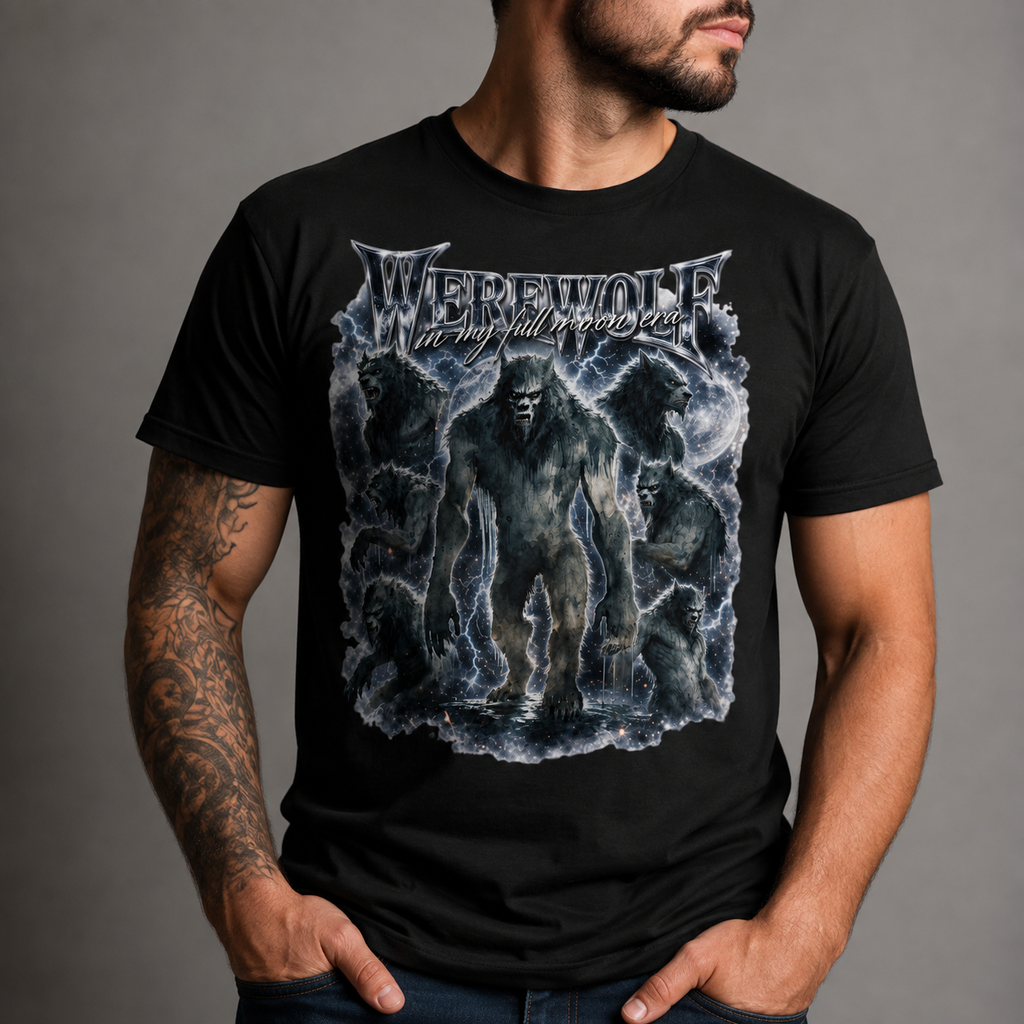 Werewolf in My Full Moon Era - Heavy Cotton T-Shirt