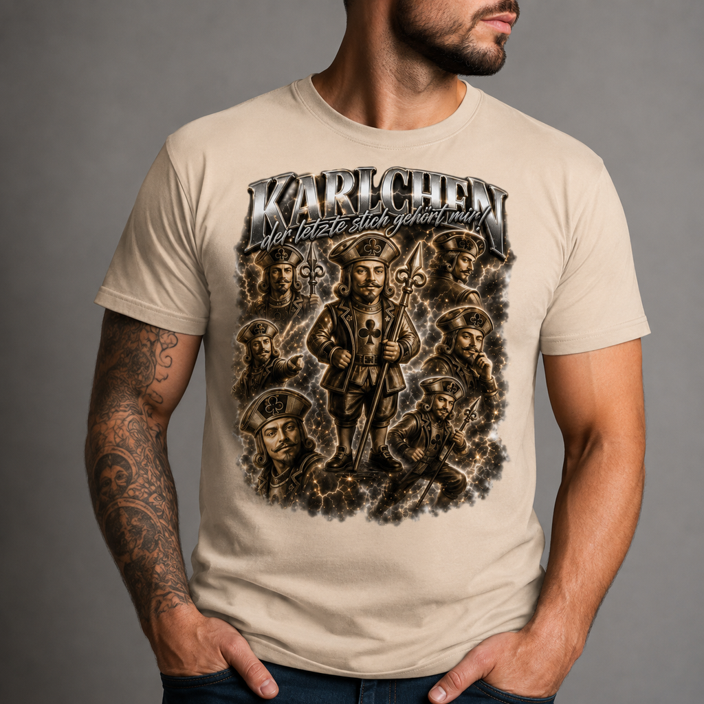 Karlchen – Der letzte Stich gehört mir! - Heavy Cotton T-Shirt