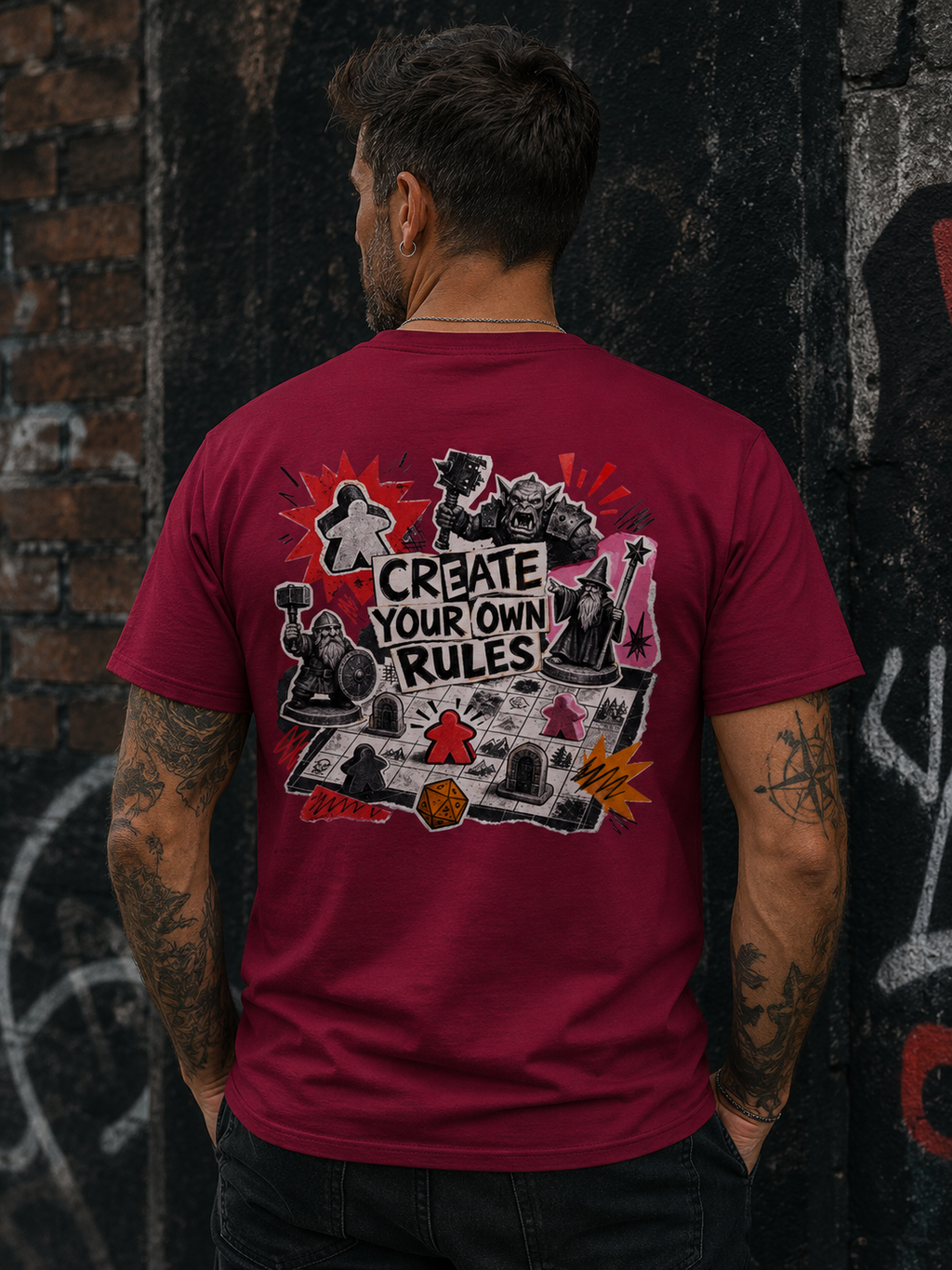 Create Your Own Rules - Heavy Cotton T-Shirt