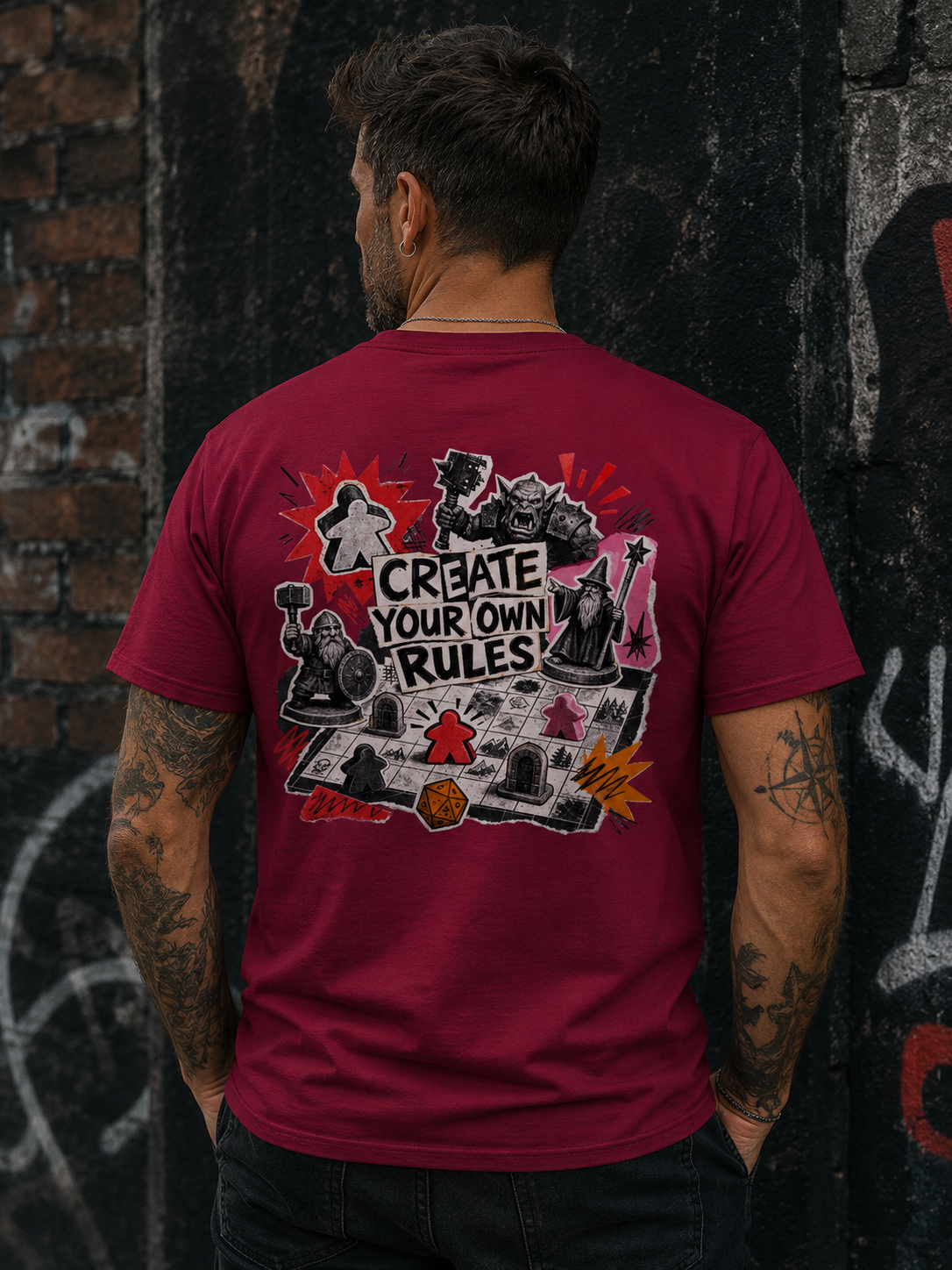 Create Your Own Rules - Heavy Cotton T-Shirt