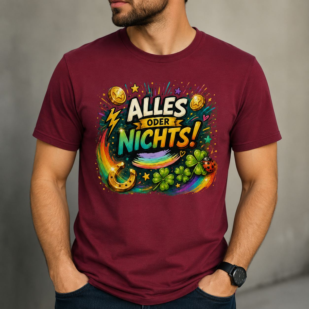 Alles oder Nichts - Heavy Cotton T-Shirt