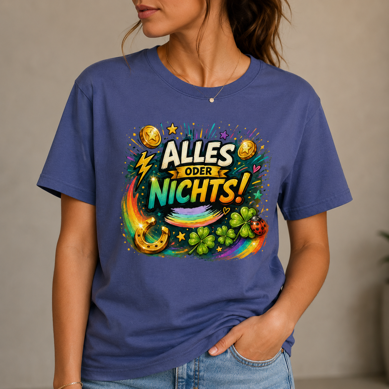 Alles oder Nichts - Heavy Cotton T-Shirt