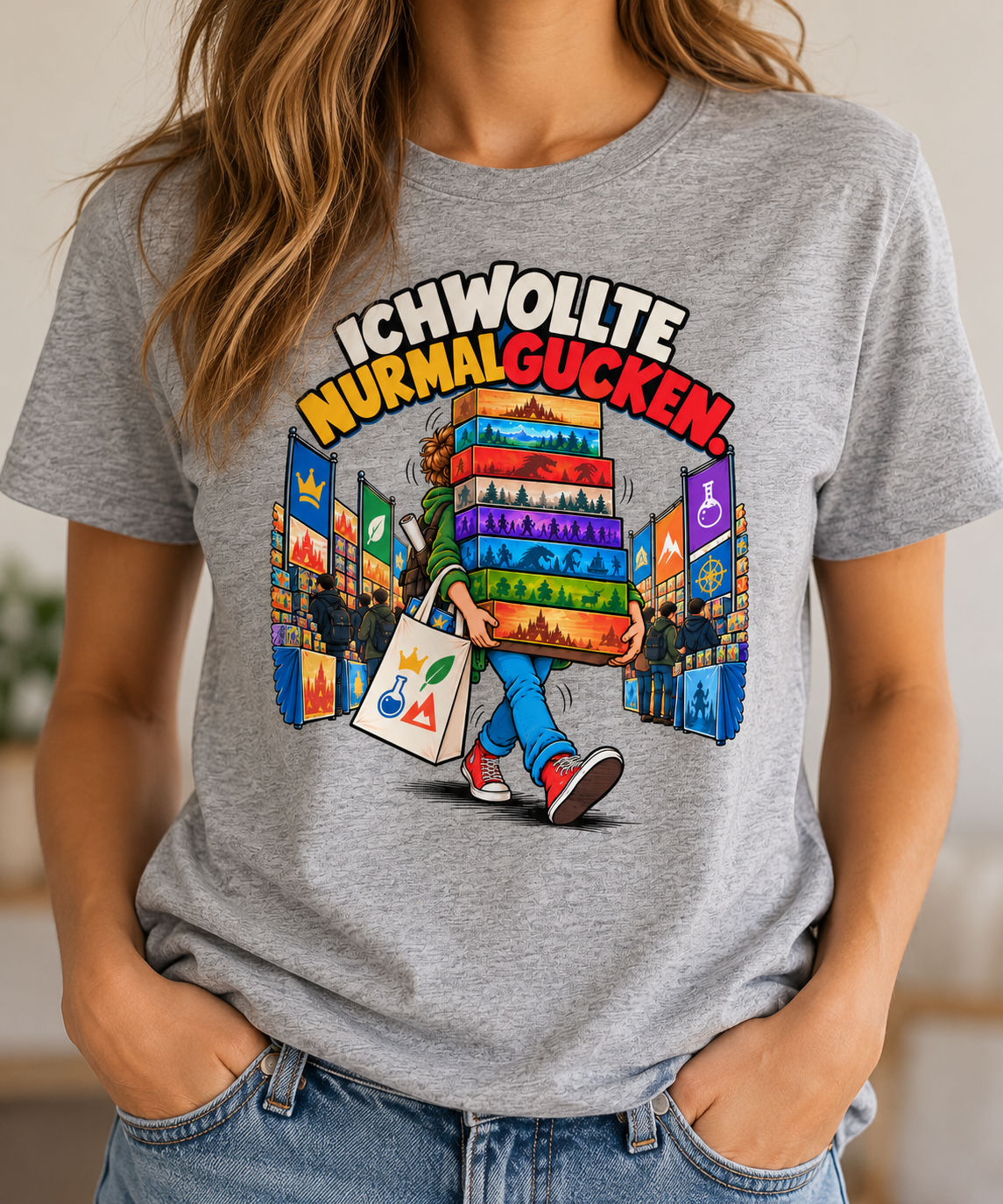 Ich wollte nur mal gucken - Heavy Cotton T-Shirt