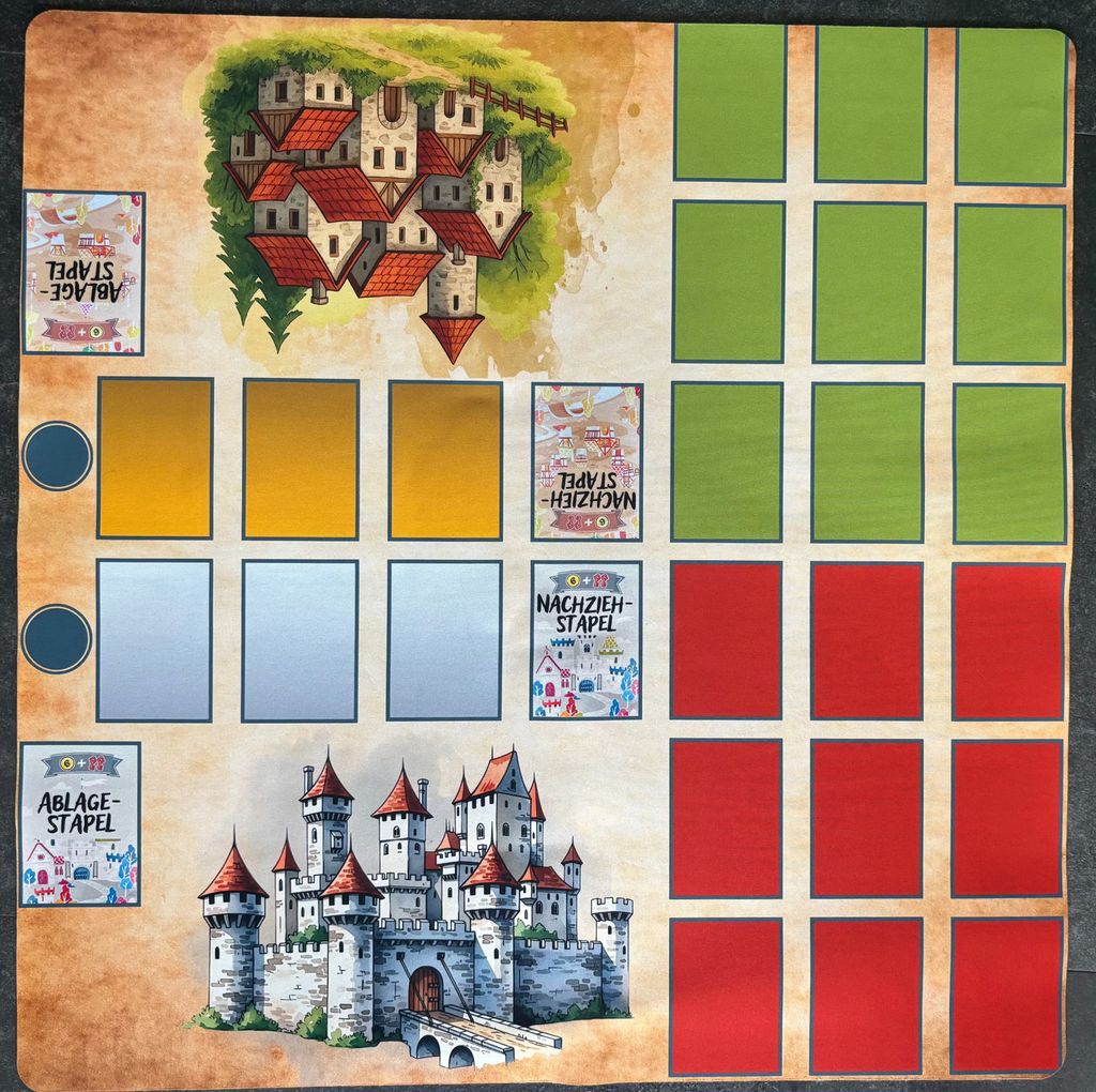 Spielmatte kompatibel mit Castle Combo für 2 Spieler