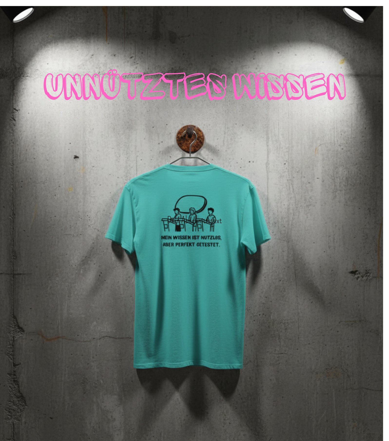 Quiz-Nerd, unisex T-Shirt aus Bio-Baumwolle in Umstellung