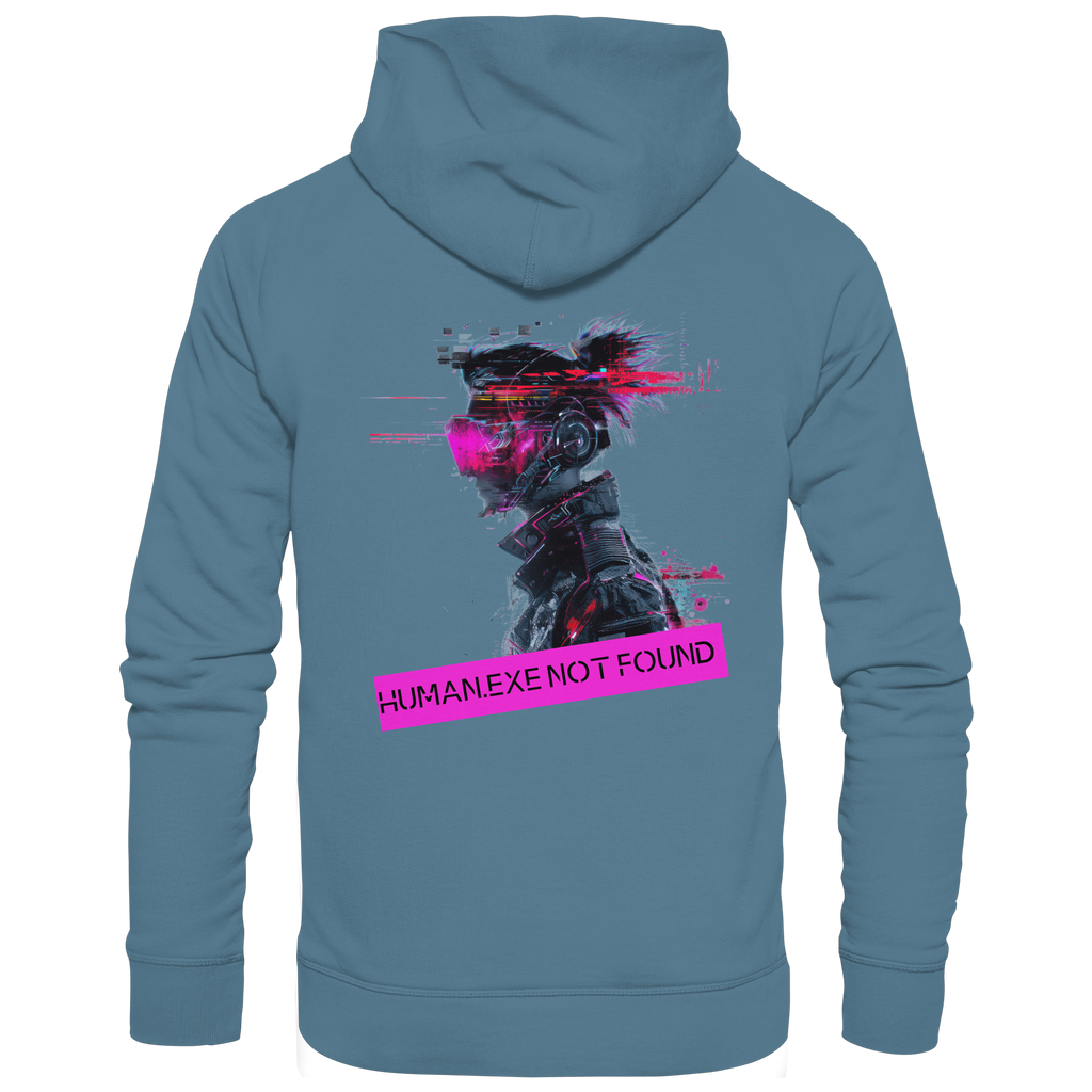 Human.exe Not Found - Basic Unisex Hoodie