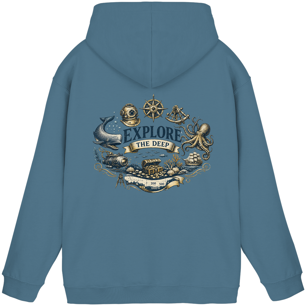 Explore the Deep - Basic Unisex Hoodie