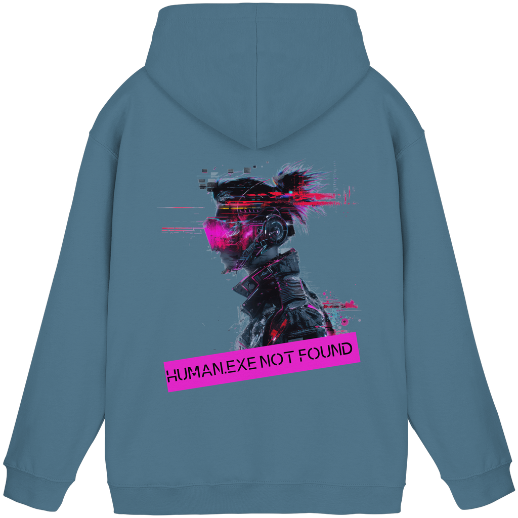 Human.exe Not Found - Basic Unisex Hoodie