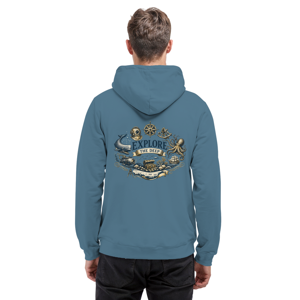 Explore the Deep - Basic Unisex Hoodie