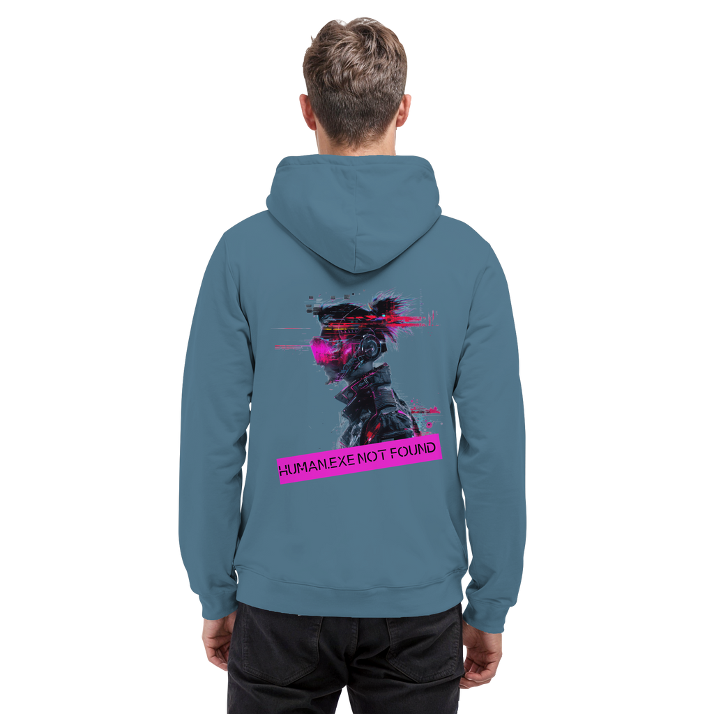 Human.exe Not Found - Basic Unisex Hoodie