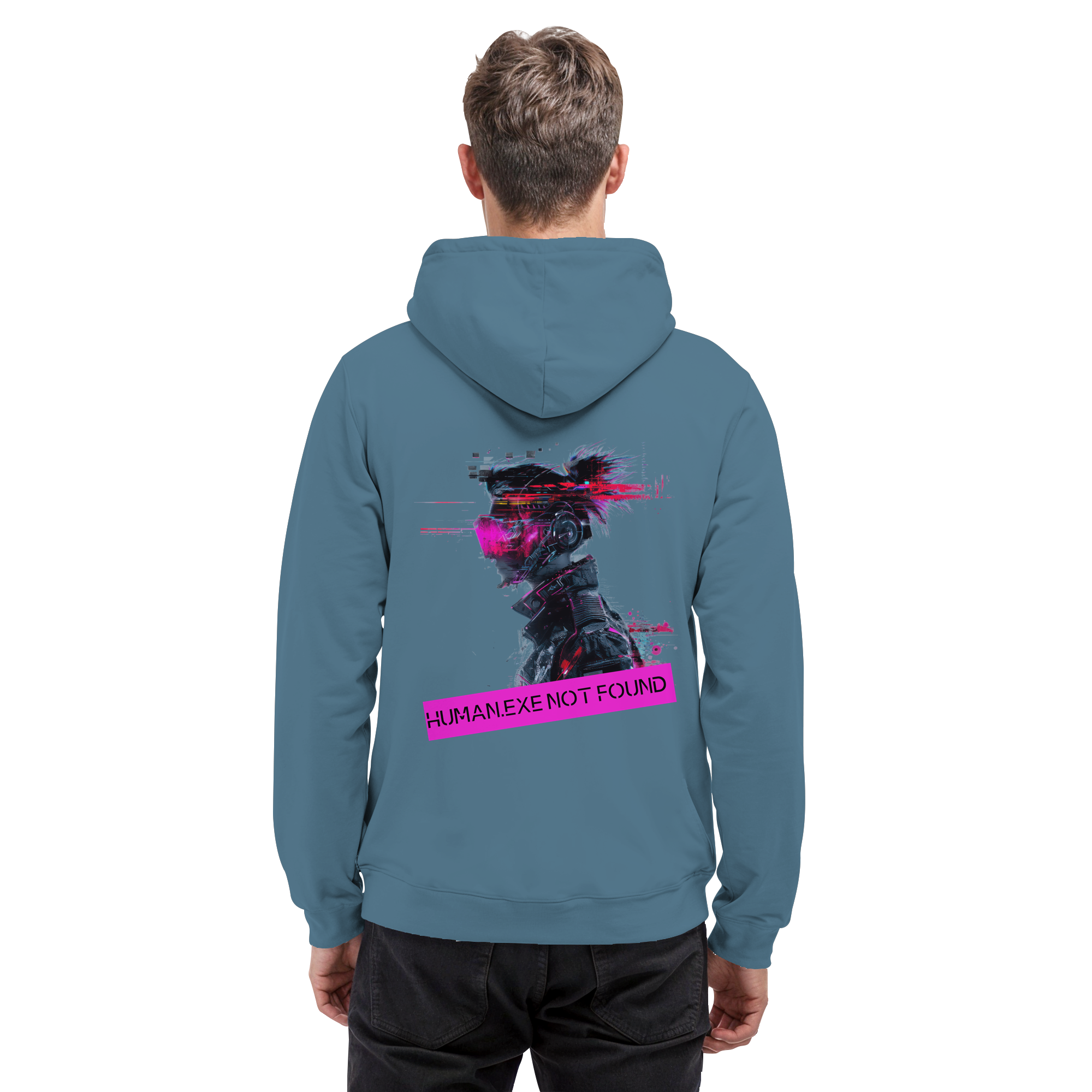 Human.exe Not Found - Basic Unisex Hoodie